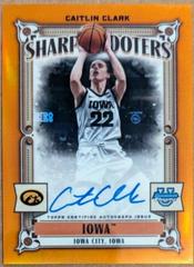 Caitlin Clark [Orange] #SSA-CC Basketball Cards 2023 Bowman Chrome University Sharp Shooters Autographs Prices