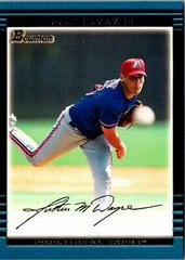 Justin Wayne Baseball Cards 2002 Bowman Prices