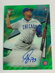 Adbert Alzolay [Green Wave Refractor] #FA-AAL Baseball Cards 2020 Topps Finest Autographs Prices
