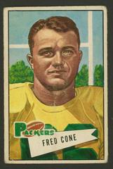 Fred Cone #33 Football Cards 1952 Bowman Small Prices