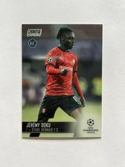 Jeremy Doku Soccer Cards 2020 Stadium Club Chrome UEFA Champions League Prices