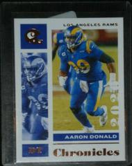 Aaron Donald [Bronze] #58 Football Cards 2020 Panini Chronicles Prices