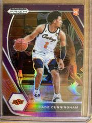 Cade Cunningham [Purple Prizm] Basketball Cards 2021 Panini Prizm Draft Picks Prices