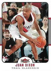 Juan Dixon Basketball Cards 2006 Fleer Prices