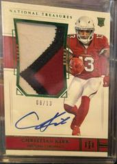 Christian Kirk #188 Football Cards 2018 National Treasures Patch Autograph Prices