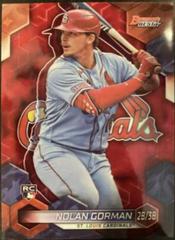 Nolan Gorman [Red] #29 Baseball Cards 2023 Bowman's Best Prices