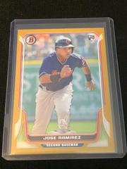 Jose Ramirez [Gold] #176 Baseball Cards 2014 Bowman Prices