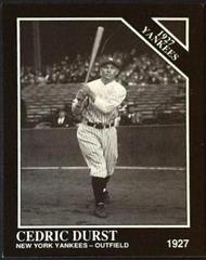Cedric Durst #108 Baseball Cards 1991 Conlon Collection Prices