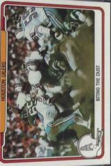 Houston Oilers [Biting the Dust] Football Cards 1982 Fleer Team Action Prices