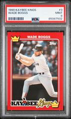 Wade Boggs #3 Baseball Cards 1990 Kaybee Kings Prices