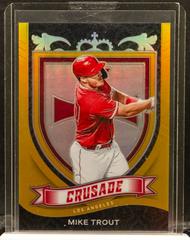 Mike Trout [Gold] #27 Baseball Cards 2021 Panini Chronicles Prices
