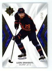 Leon Draisaitl [Gold Autograph] Hockey Cards 2021 Ultimate Collection Prices