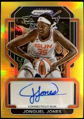 Jonquel Jones [Gold] #SG-JQJ Basketball Cards 2022 Panini Prizm WNBA Signatures Prices