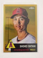 Shohei Ohtani [Gold] #1 Baseball Cards 2022 Topps Chrome Platinum Anniversary Prices