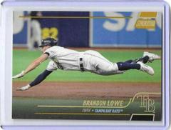 Brandon Lowe [Rainbow Foil] #154 Baseball Cards 2022 Stadium Club Prices