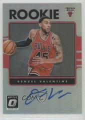 Denzel Valentine Basketball Cards 2016 Panini Donruss Optic Rookie Signatures Prices