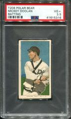 Mickey Doolan [Batting] #NNO Baseball Cards 1909 T206 Polar Bear Prices