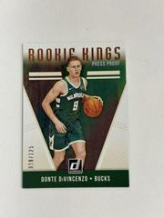Donte DiVincenzo [Press Proof Orange] #23 Basketball Cards 2018 Panini Donruss Rookie Kings Prices