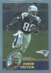 David Patten #7 Football Cards 2003 Topps Chrome Prices