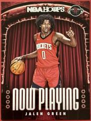 Jalen Green Basketball Cards 2021 Panini Hoops Now Playing Prices