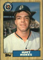 Matt Nokes #91T Baseball Cards 1987 Topps Traded Tiffany Prices
