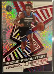Anthony Edwards [Asia] #6 Basketball Cards 2020 Panini Revolution Rookie Prices