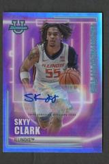 Skyy Clark [Autograph] #NN-4 Basketball Cards 2022 Bowman University Best Neon Neophytes Prices