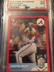 Austin Riley [Red] Baseball Cards 2019 Topps on Demand Reflection Prices