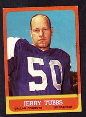 Jerry Tubbs #80 Football Cards 1963 Topps Prices