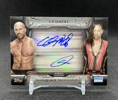 Cesaro, Shinsuke Nakamura #DA-CS Wrestling Cards 2021 Topps WWE Undisputed Dual Autographs Prices