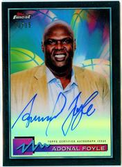 Adonal Foyle Basketball Cards 2021 Topps Finest Autographs Prices