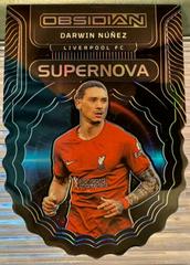 Darwin Nunez [Blue] #10 Soccer Cards 2022 Panini Obsidian Supernova Prices