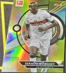 Serhou Guirassy [Gold] #140 Soccer Cards 2022 Topps Finest Bundesliga Prices