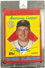 Roger Clemens [Red] #88ASA-RC Baseball Cards 2023 Topps 1988 All Star Autographs Prices