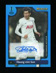 Heung Min Son [Blue] #A-HS Soccer Cards 2021 Topps Merlin Chrome UEFA Autographs Prices
