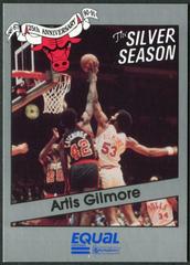 Artis Gilmore #5 Basketball Cards 1990 Star Equal Chicago Bulls Silver Season Prices