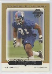 Justin Tuck [Gold] #394 Football Cards 2005 Topps Prices