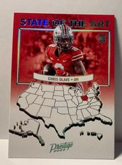 Chris Olave Football Cards 2022 Panini Prestige State of the Art Prices