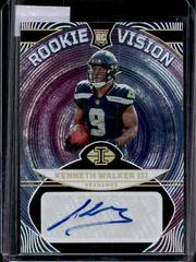 Kenneth Walker III [Black] #RVS-KW Football Cards 2022 Panini Illusions Rookie Vision Signatures Prices