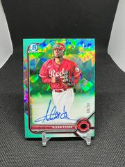 Allan Cerda [Aqua] Baseball Cards 2022 Bowman Chrome Sapphire Autographs Prices