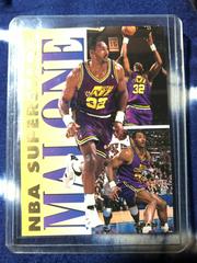 Karl Malone #10 Basketball Cards 1994 Fleer Superstars Prices