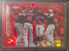 Cleveland Indians [Red Refractor] #65 Baseball Cards 2020 Topps Chrome Sapphire Prices