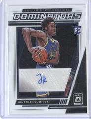 Jonathan Kuminga Basketball Cards 2021 Panini Donruss Optic Rookie Dominators Signatures Prices