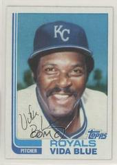 Vida Blue Baseball Cards 1982 Topps Traded Prices