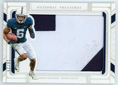 Jahan Dotson [Silver] Football Cards 2022 Panini National Treasures Collegiate Rookie Silhouettes Prices