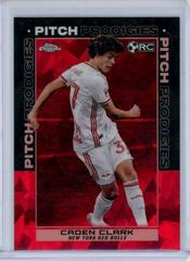 Caden Clark [Red] #186 Soccer Cards 2021 Topps Chrome MLS Sapphire Prices