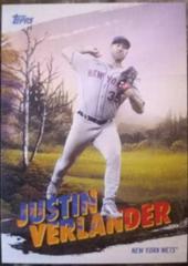 Justin Verlander Baseball Cards 2023 Topps X Bob Ross The Joy Of Painting the Corners Prices