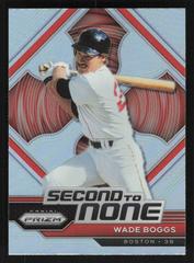 Wade Boggs [Silver] Baseball Cards 2023 Panini Prizm Second to None Prices