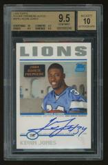 Kevin Jones #RP-KJ Football Cards 2004 Topps Rookie Premiere Autograph Prices