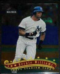 Bernie Williams #57 Baseball Cards 1997 Stadium Club Prices